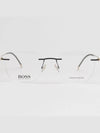 Hugo Boss titanium rimless glasses frame BOSS1266C 003 ultra light - HUGO BOSS - BALAAN 3