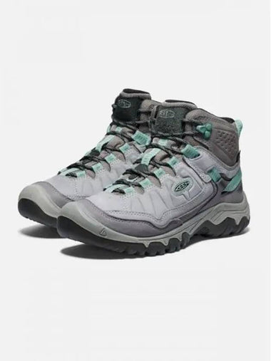 Ride IV MID WP Light Gray Women s Mountaineering Shoes Hiking - KEEN - BALAAN 1