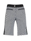 Women s Half Banding Checkerboard 3 4 Shorts BMU4M204W - LUX GOLF - BALAAN 1