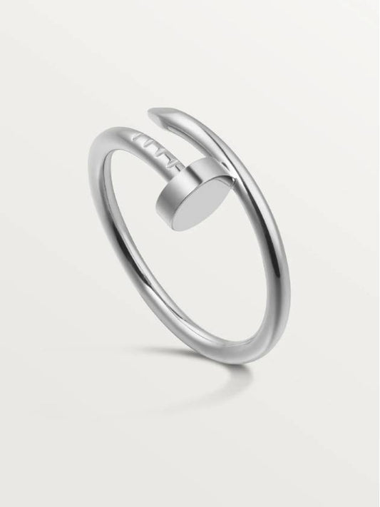 Just en Clou Ring White Gold SMALL Model Ring Women Men - CARTIER - BALAAN 2