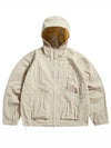 Light Microweave Laminated Overshirt Hooded Jacket Beige - CP COMPANY - BALAAN 2