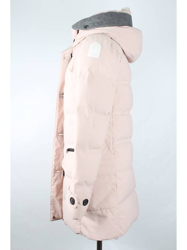 Sumi Light Pink Fleece Hooded Padded Jumper S - PARAJUMPERS - BALAAN 4