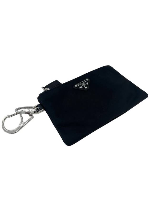 Triangular logo pouch key ring 2TT117 - PRADA - BALAAN 3
