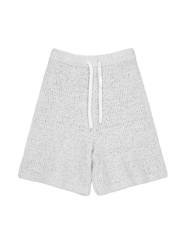 Men s Knit Shorts Gray - SUNNEI - BALAAN 1