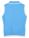 collar sleeveless knit OF2732LASKYBLUE - ONOFF - BALAAN 2