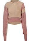 Womens Patch Work Wool Knit Top - MAISON MARGIELA - BALAAN 2