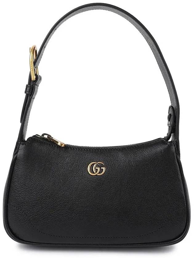 Aphrodite Double G Small Shoulder Bag Black - GUCCI - BALAAN 2