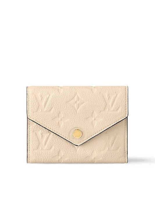 Victorine Leather Wallet Ivory - LOUIS VUITTON - BALAAN 2