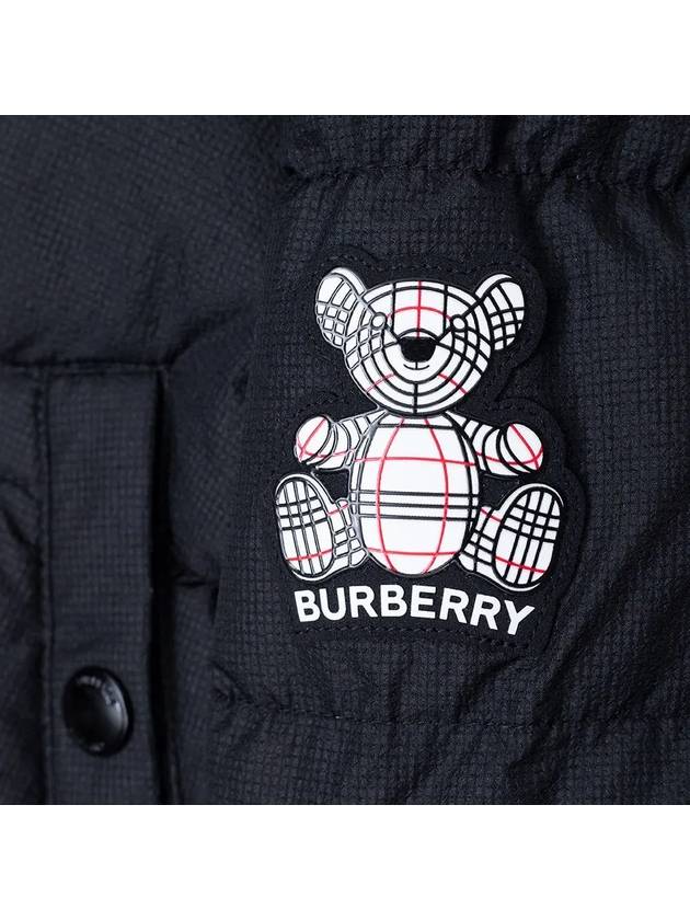 Kids Thomas Bear Padding Black - BURBERRY - BALAAN 5