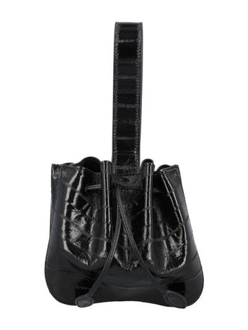 Rose Marie Bucket Bag Black - ALAIA - BALAAN 1