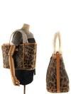 Leopard Tote Bag Brown - DOLCE&GABBANA - BALAAN 5