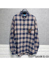 Donald Duck Check Long Sleeve Shirt - GUCCI - BALAAN 2