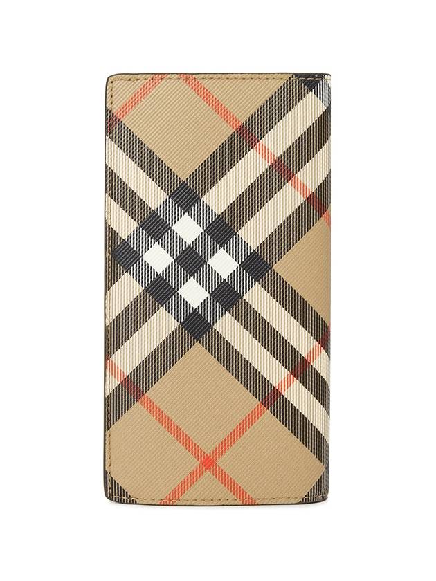 Check Bifold Card Wallet Sand - BURBERRY - BALAAN 3