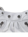 Le Cagole Chain Mini Shoulder Bag White - BALENCIAGA - BALAAN 8