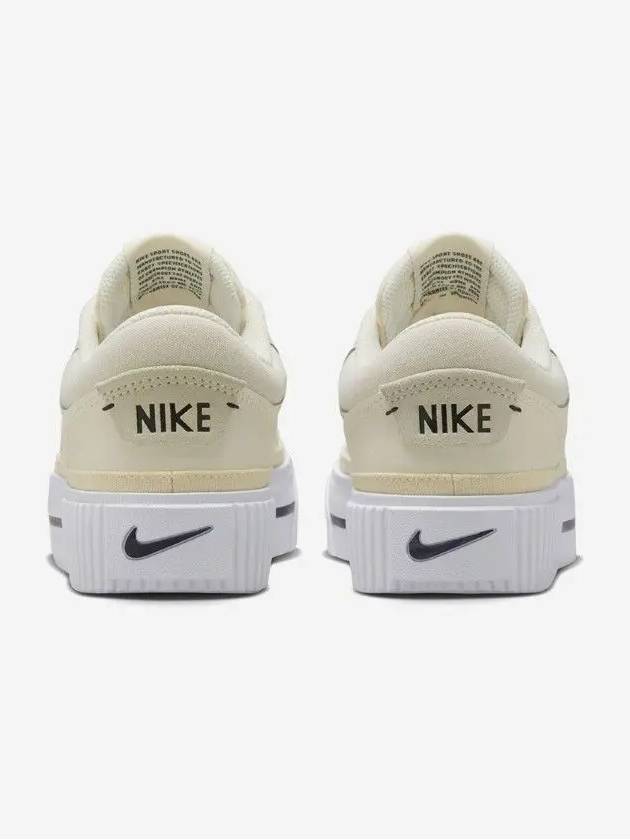 Court Legacy Lift Low Top Sneakers Pale Ivory - NIKE - BALAAN 4