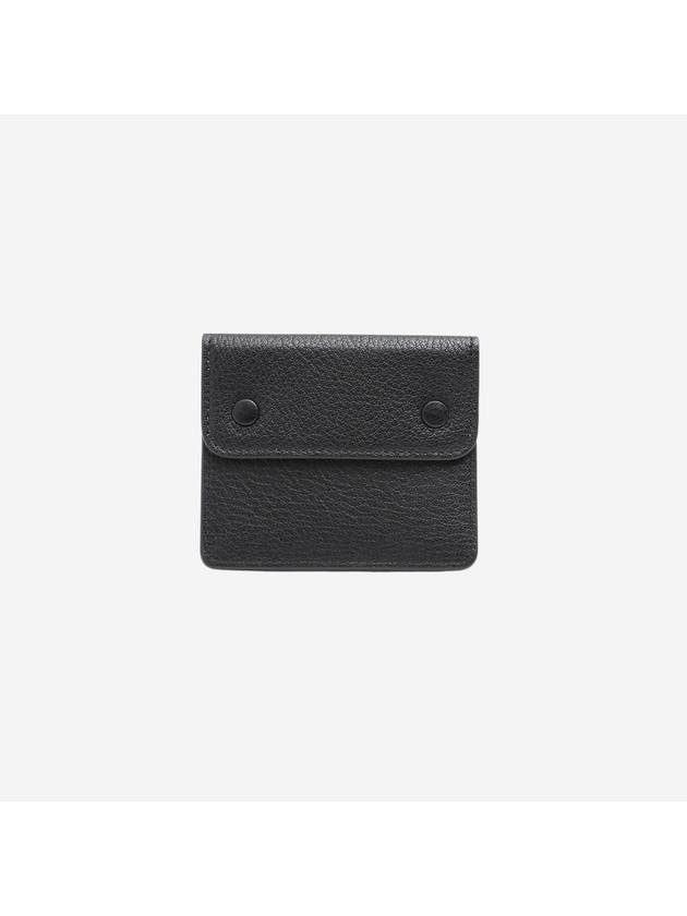 Stitch Flap Card Wallet Black - MAISON MARGIELA - BALAAN 3