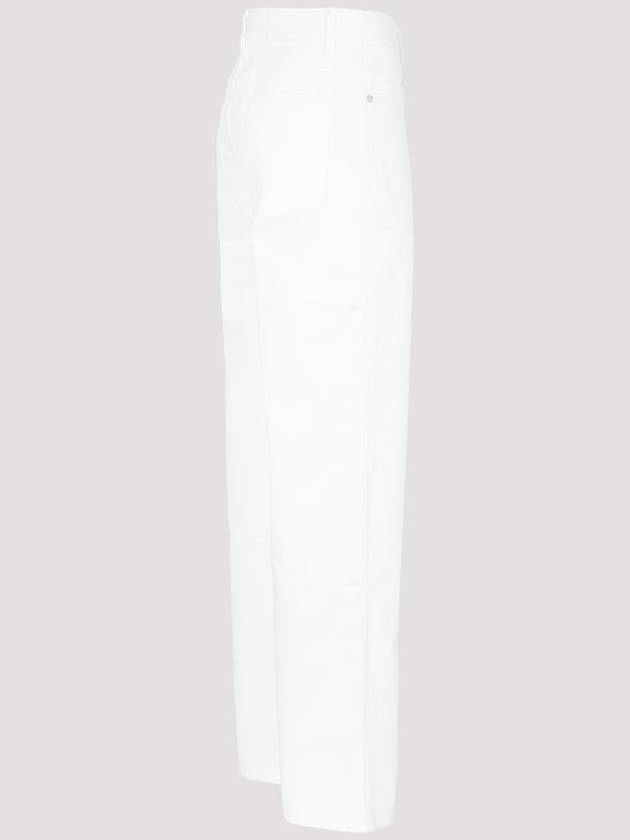 Women's Straight Jeans White - JIL SANDER - BALAAN 4