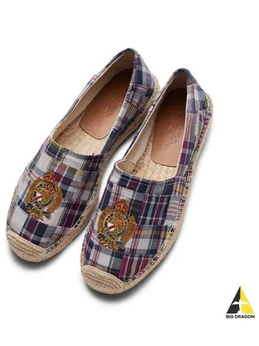 Sevio Crest Espadrilles Blue - POLO RALPH LAUREN - BALAAN 1