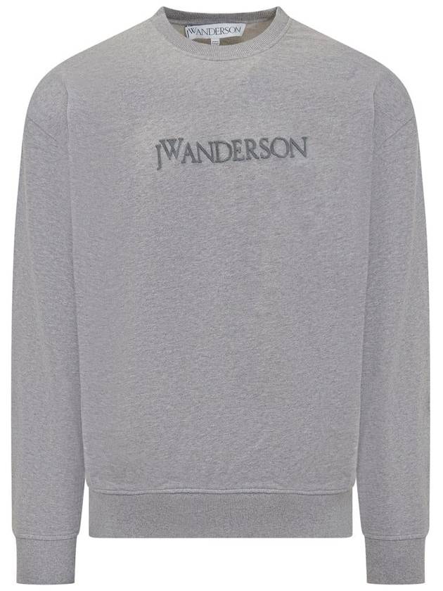 JW Anderson Logo Embroid Sweat - JW ANDERSON - BALAAN 1