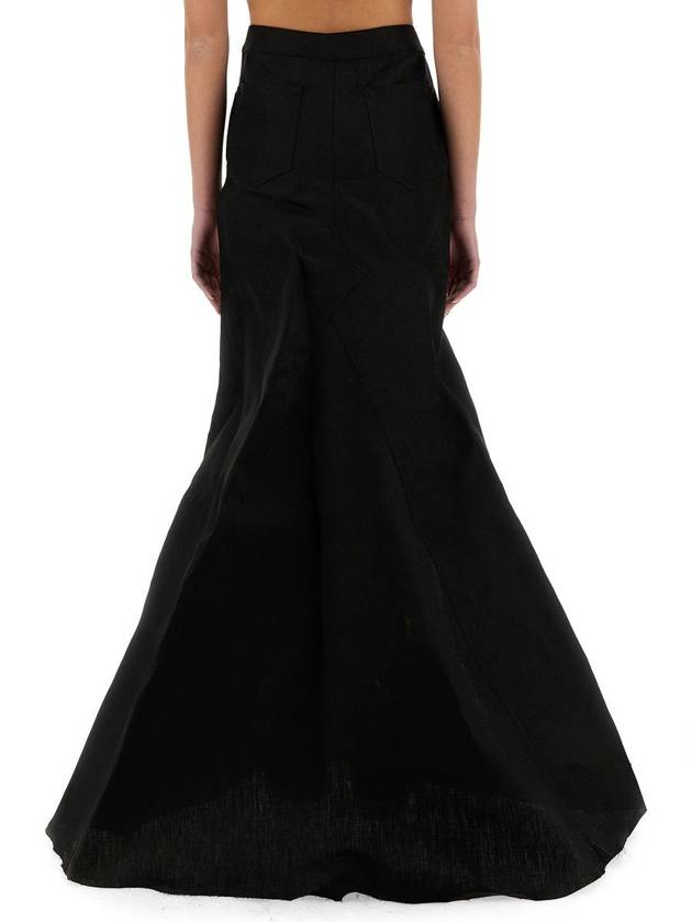 Rick Owens Long Skirt - RICK OWENS - BALAAN 3