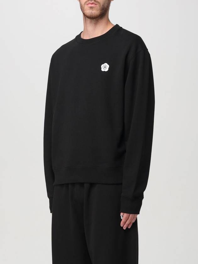 Boke Flower 2.0 Embroidery Sweatshirt Black - KENZO - BALAAN 5