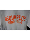 Men's Neon Orange Logo Short Sleeve TShirt S74GD0014 - DSQUARED2 - BALAAN 7