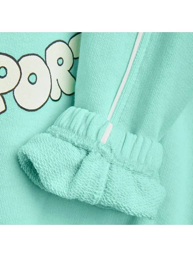 Kids Sneakers Printing Sweatshirt Mint 24220112 75 - MINI RODINI - BALAAN 4