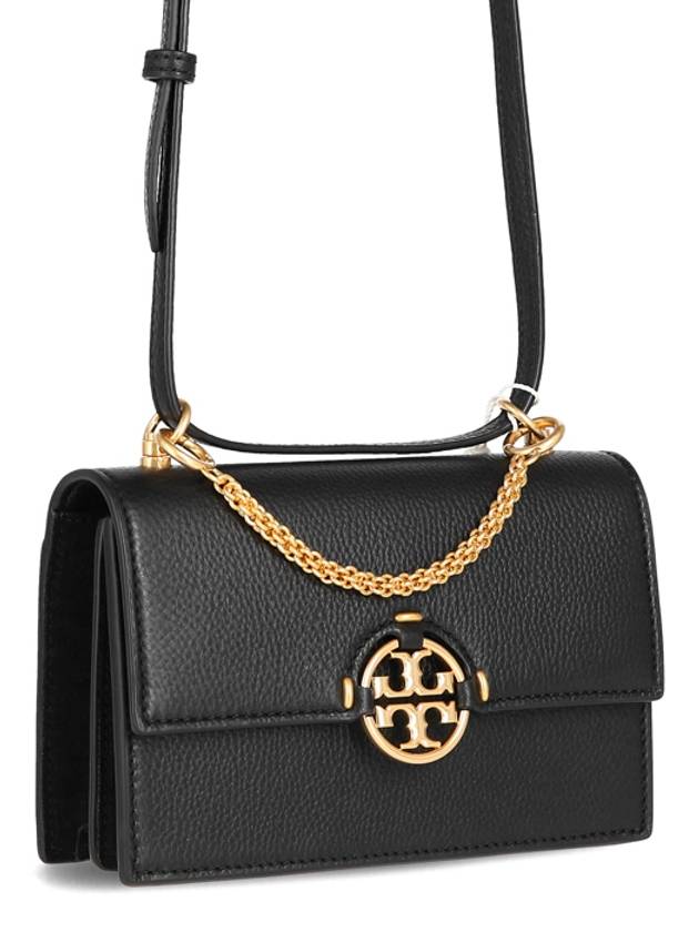 Miller Leather Mini Bag Black - TORY BURCH - BALAAN 3