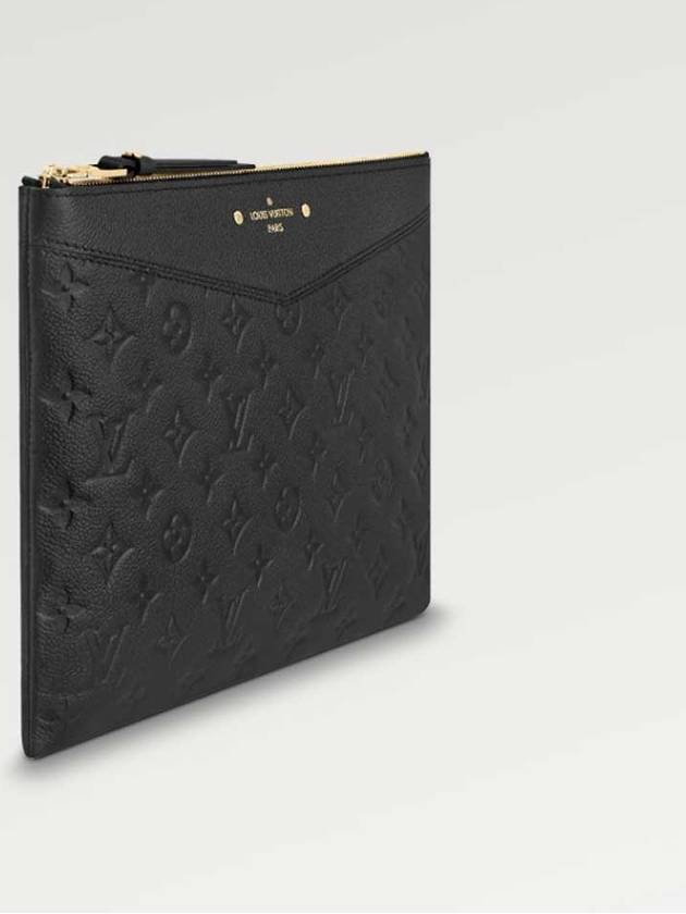 Monogram Daily Empreinte Pouch Bag Black - LOUIS VUITTON - BALAAN 6