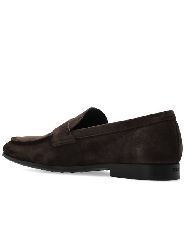 Tod’s Suede Loafers Shoes, Men's, Brown - TOD'S - BALAAN 5