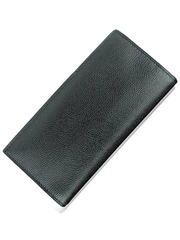 Bifold leather long wallet V8L2128 N - VALEXTRA - BALAAN 1