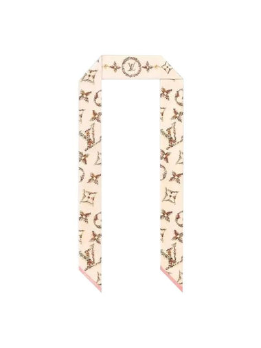 Monogram Flower BB Scarf Beige - LOUIS VUITTON - BALAAN 1