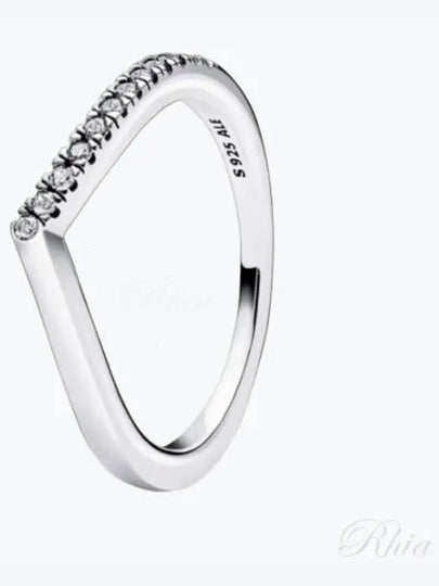 Timeless Wish Half Sparkling Ring Silver - PANDORA - BALAAN 2