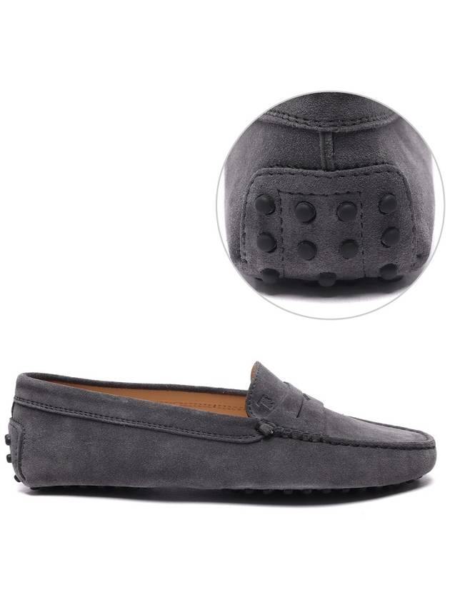 Gommino Suede Driving Shoes Dark Grey - TOD'S - BALAAN 2