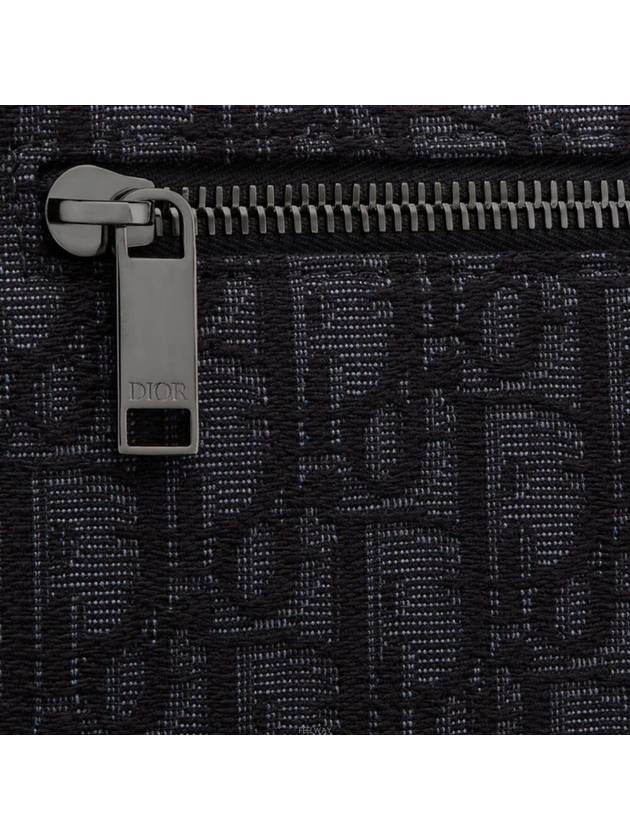 Toiletry Bag Black Dior Oblique - DIOR - BALAAN 3