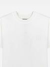 Luminous back logo women s short sleeved t shirt white M241TS09715W - WOOYOUNGMI - BALAAN 2