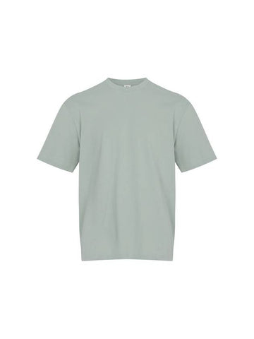 Essential Loose Fit Crew Neck Short Sleeve T-Shirt Mint - SOLEW - BALAAN 1