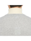 Men's Cedecim Cashmere Layered Neck Sweater Heather Gray - MARK & LONA - BALAAN 8