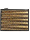 5th Spike Clutch Bag Black - CHRISTIAN LOUBOUTIN - BALAAN.