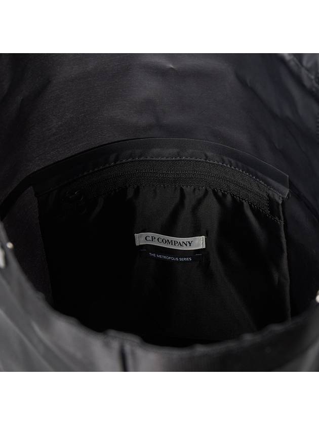 Rubber Reps Backpack Black - CP COMPANY - BALAAN 9