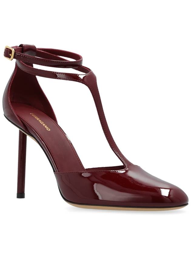 FERRAGAMO High Heels Lusandra, Women's, Burgundy - SALVATORE FERRAGAMO - BALAAN 4