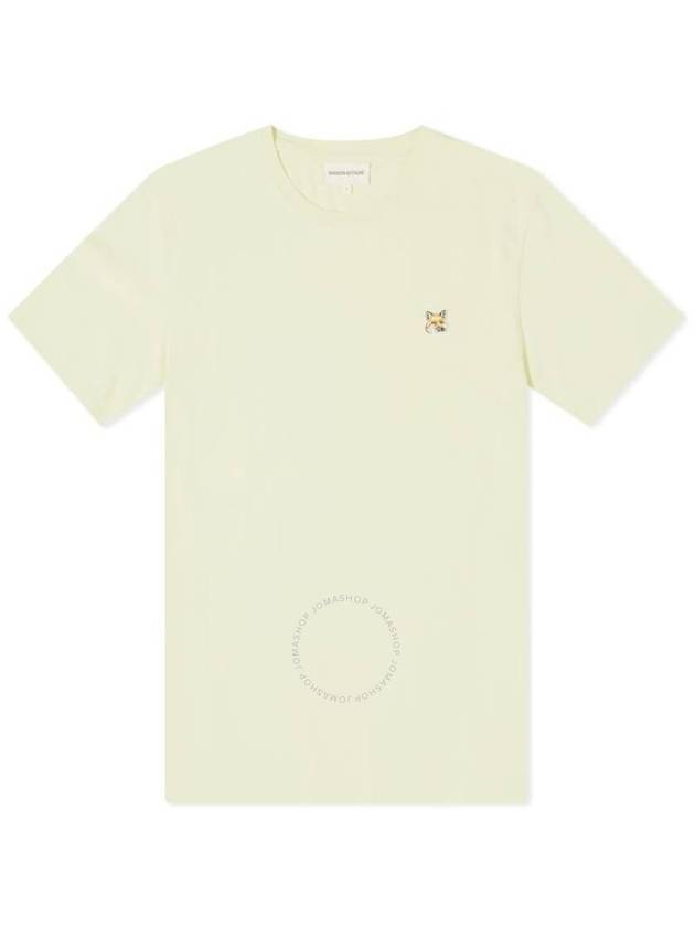 Maison Kitsune Fox Head Patch T Shirt Size Large - MAISON KITSUNE - BALAAN 1