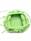 Mini Pouch Clutch Bag Acid Green - BOTTEGA VENETA - BALAAN 7