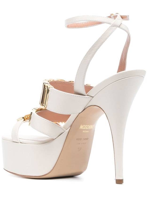 Moschino Sandals Beige - MOSCHINO - BALAAN 3