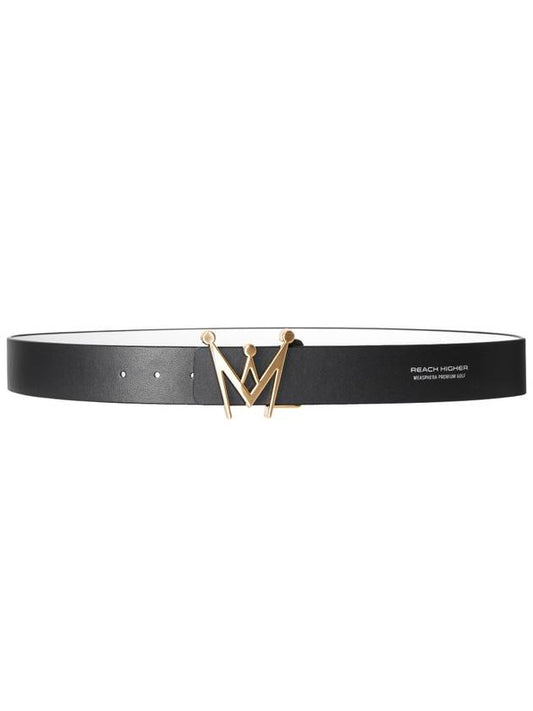 MEN'S CROWN REVERSIBLE BELT GOLD - MEASPHERA - BALAAN 2