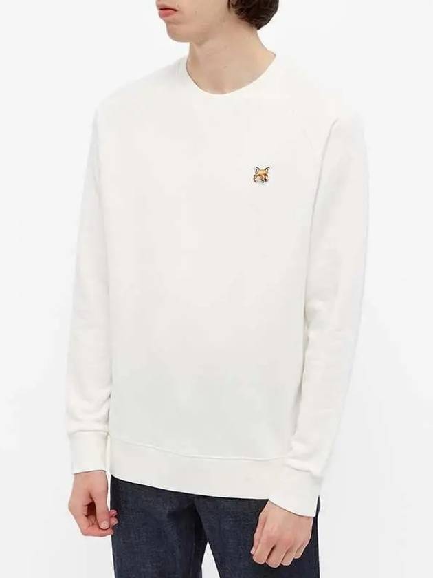 Fox Head Patch Classic Sweatshirt Ecru - MAISON KITSUNE - BALAAN 4