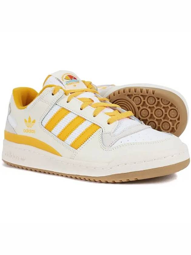 Forum Low Top Sneakers Yellow Cloud White - ADIDAS - BALAAN 3