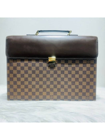 N53312 Damier Eben Altona GM briefcase - LOUIS VUITTON - BALAAN 1