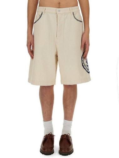 Drôle De Monsieur Cotton Bermuda Shorts - DROLE DE MONSIEUR - BALAAN 1