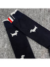 Pointel Hector Mid Calf Socks Navy FAS196A Y3011 415 - THOM BROWNE - BALAAN 5